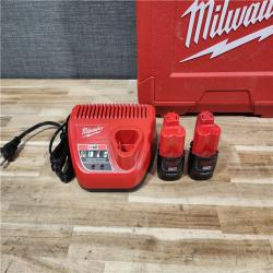 HOUSTON LOCATION - AS-IS M12 12-Volt Lithium-Ion Cordless PEX Expansion Tool Kit with (2) 1.5 Ah Batteries  (3) Expansion Heads and Hard Case