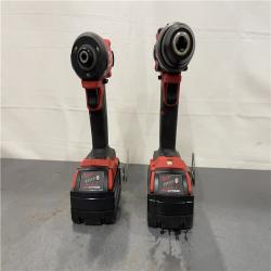 AS-IS - MILWAUKEE FUEL 18V Lithium-Ion Brushless Cordless Hammer Drill and Impact Driver Combo Kit