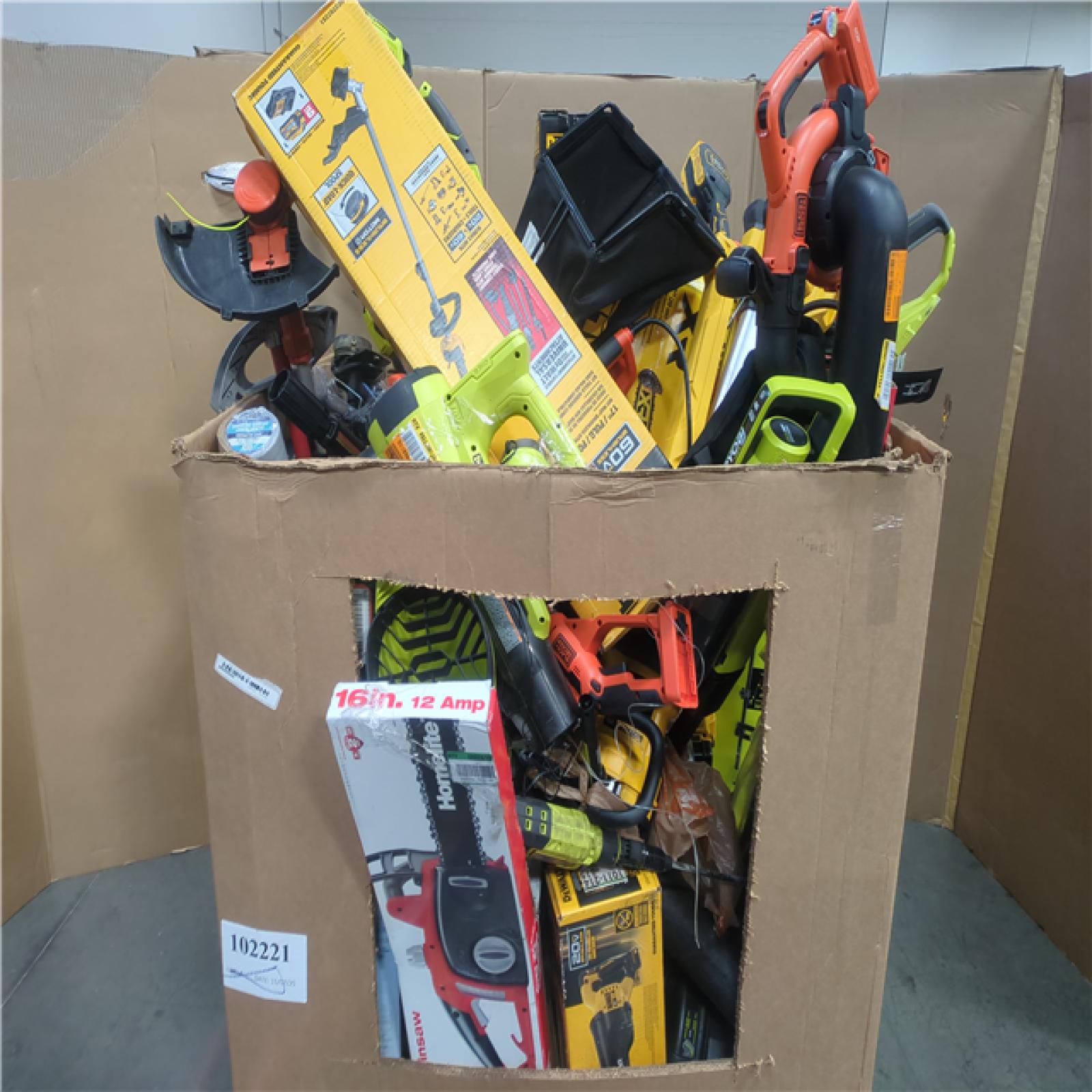 CALIFORNIA AS-IS TOOL PALLET