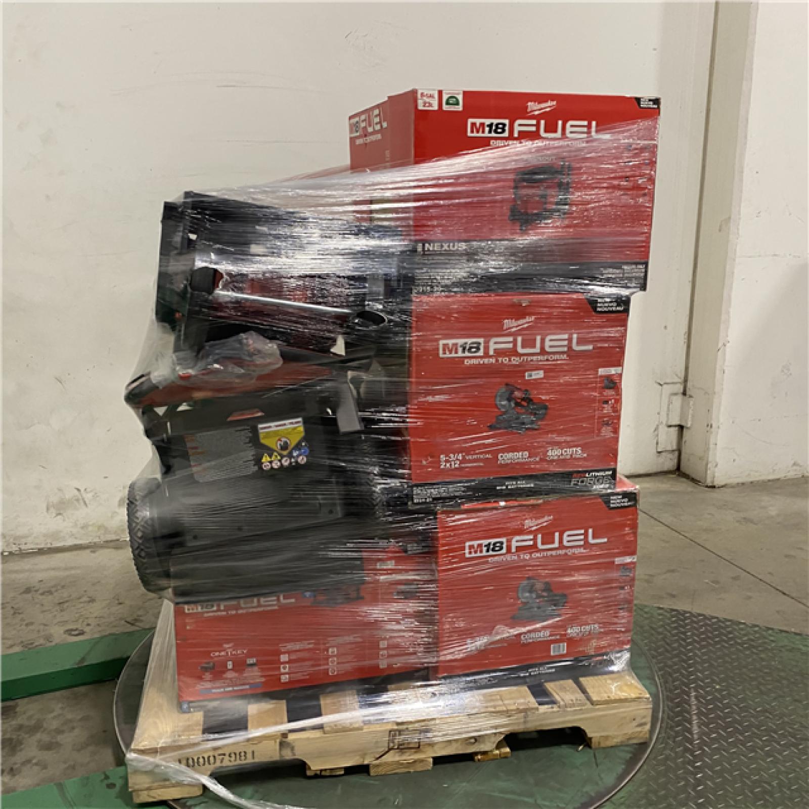 Dallas Location - As-Is MILWAUKEE Tool Pallet