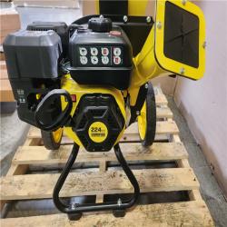 Phoenix Champion Power Equipment 3 in. Dia 224 cc 2-in-1 Upright Gas Powered Wood Chipper Shredder