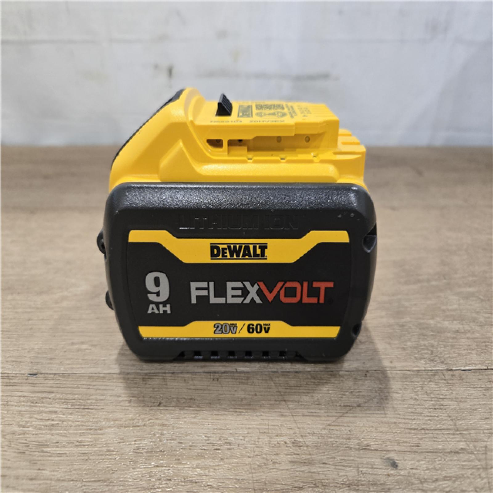 AS-IS DEWALT FLEXVOLT 20V/60V MAX Lithium-Ion 9.0Ah Battery