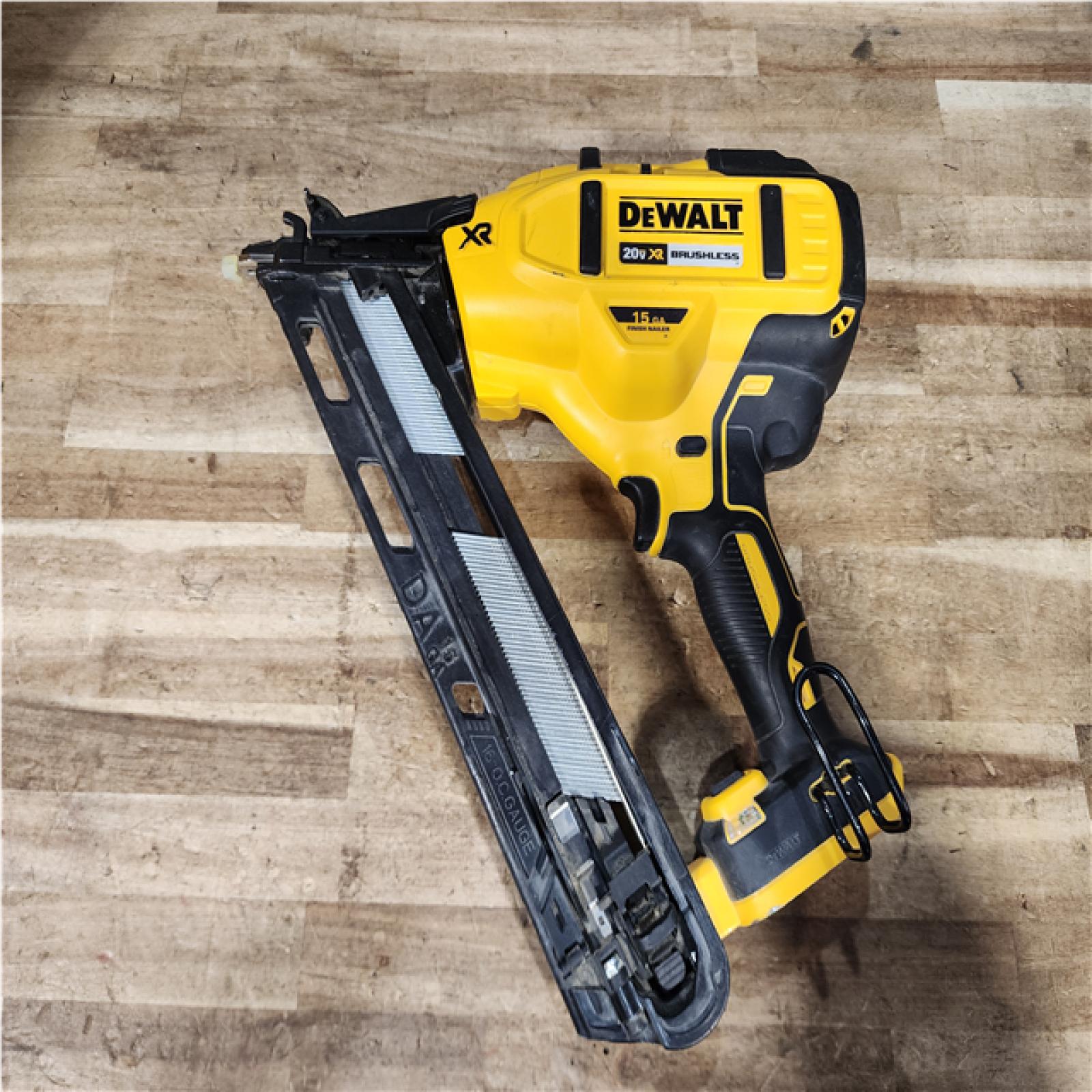 Houston Location AS-IS DEWALT 20V 30 Degree Cordless Framing Nailer (Tool-Only)
