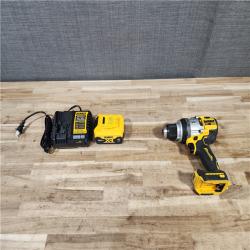 HOUSTON LOCATION - AS-IS DEWALT 20V XR Lithium-Ion Cordless Hammer Drill Kit (Battery & Charger)