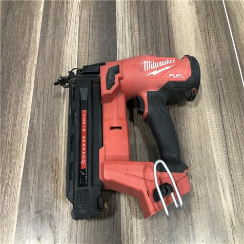 AS-IS Milwaukee FUEL 18-Volt Lithium-Ion Brushless Cordless Gen II 18-Gauge Brad Nailer (Tool-Only)