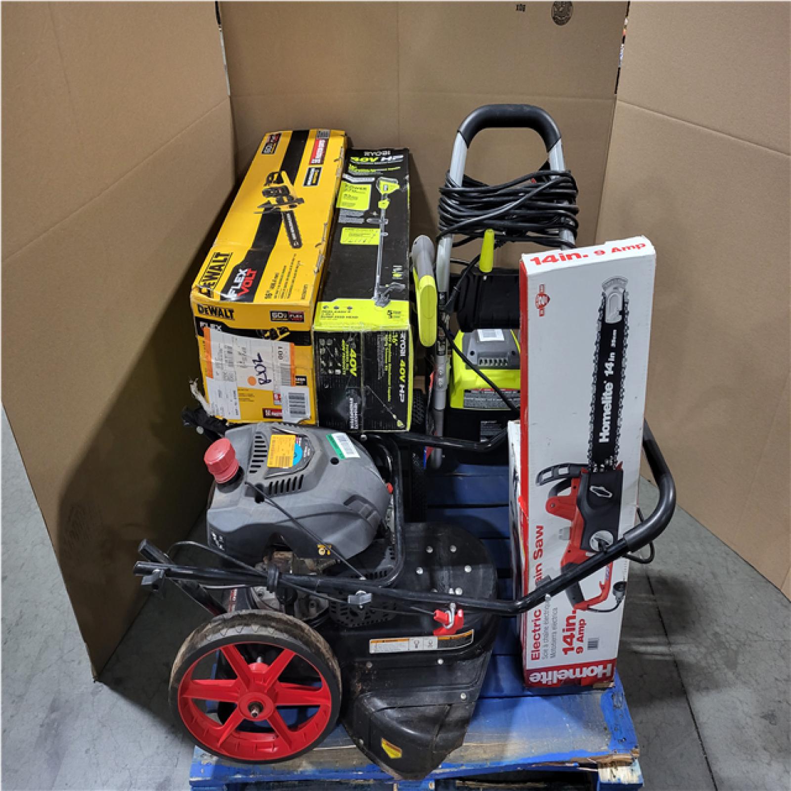 CALIFORNIA AS-IS OUTDOOR POWER EQUIPMENT