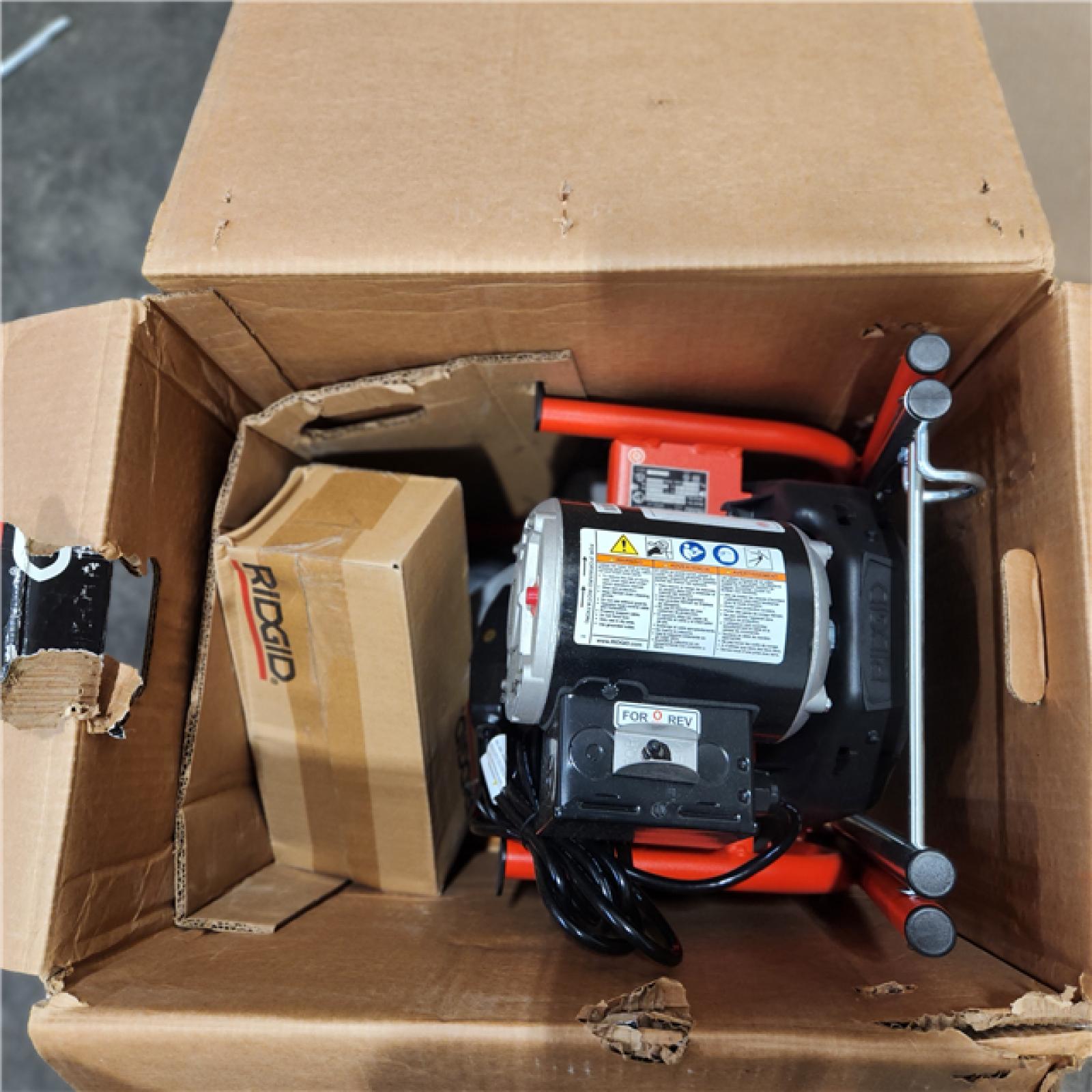 Dallas Location - As-Is RIDGID K-400 AutoFeed Drain Cleaning Snake Auger