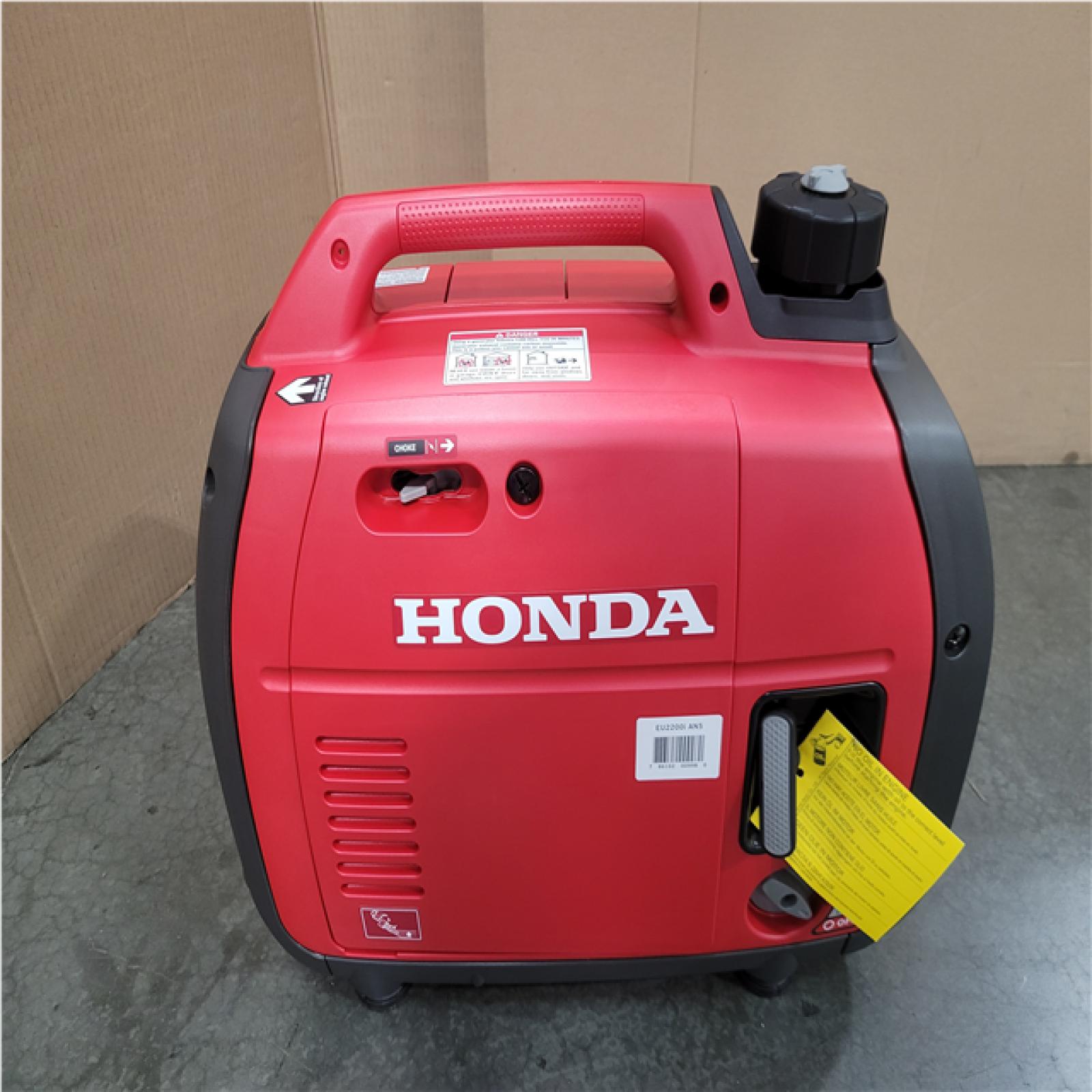 CALIFORNIA AS-IS Honda 2200-Watt Remote Stop/Recoil Start Bluetooth Super Quiet Gasoline Powered Inverter Generator with Advanced CO Shutdown