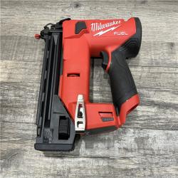 AS-IS Milwaukee FUEL 12-Volt Lithium-Ion Brushless Cordless 18-Gauge 1-1/2 in. Compact Brad Nailer (Tool-Only)