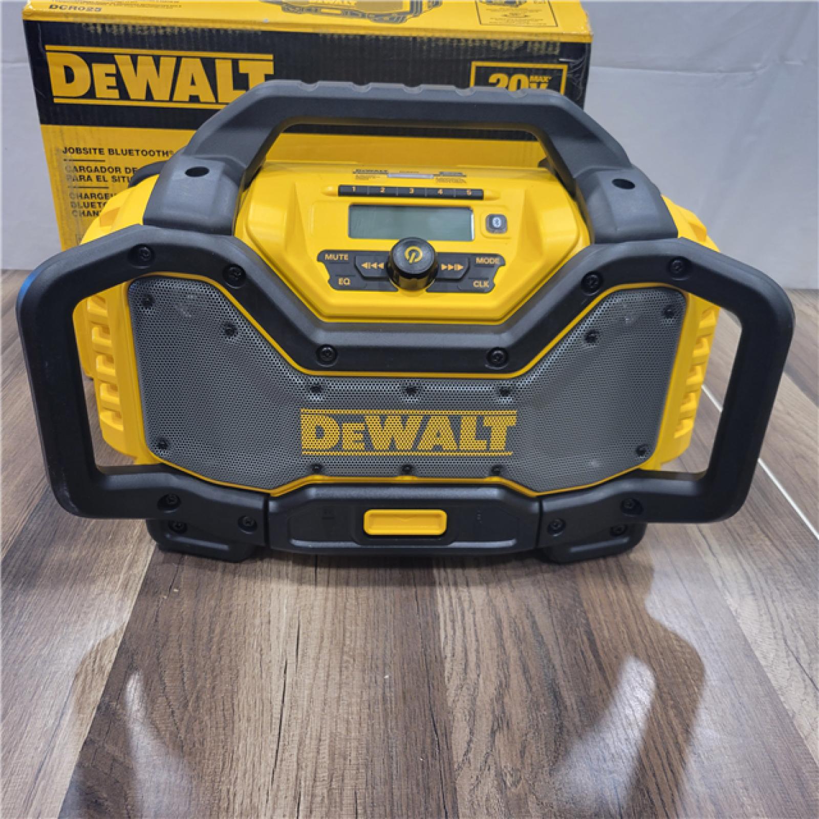 AS-IS DEWALT Bluetooth Charger Radio