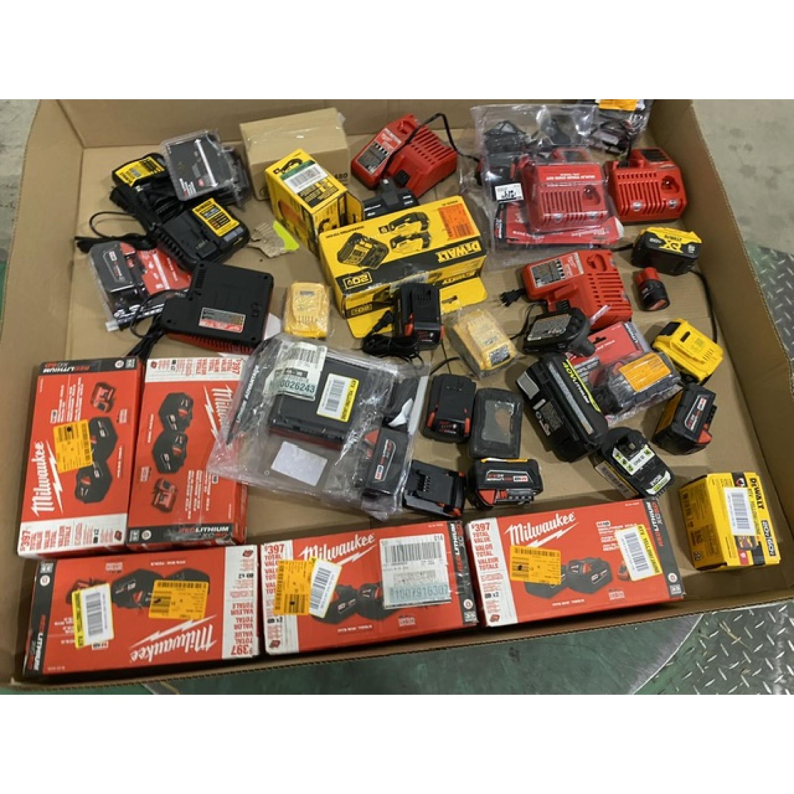 Dallas Location - As-Is Battery Tool Pallet