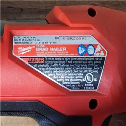 HOUSTON LOCATION - AS-IS (APPEARS LIKE NEW) Milwaukee FUEL 18-Volt Lithium-Ion Brushless Cordless Gen II 18-Gauge Brad Nailer (Tool-Only)