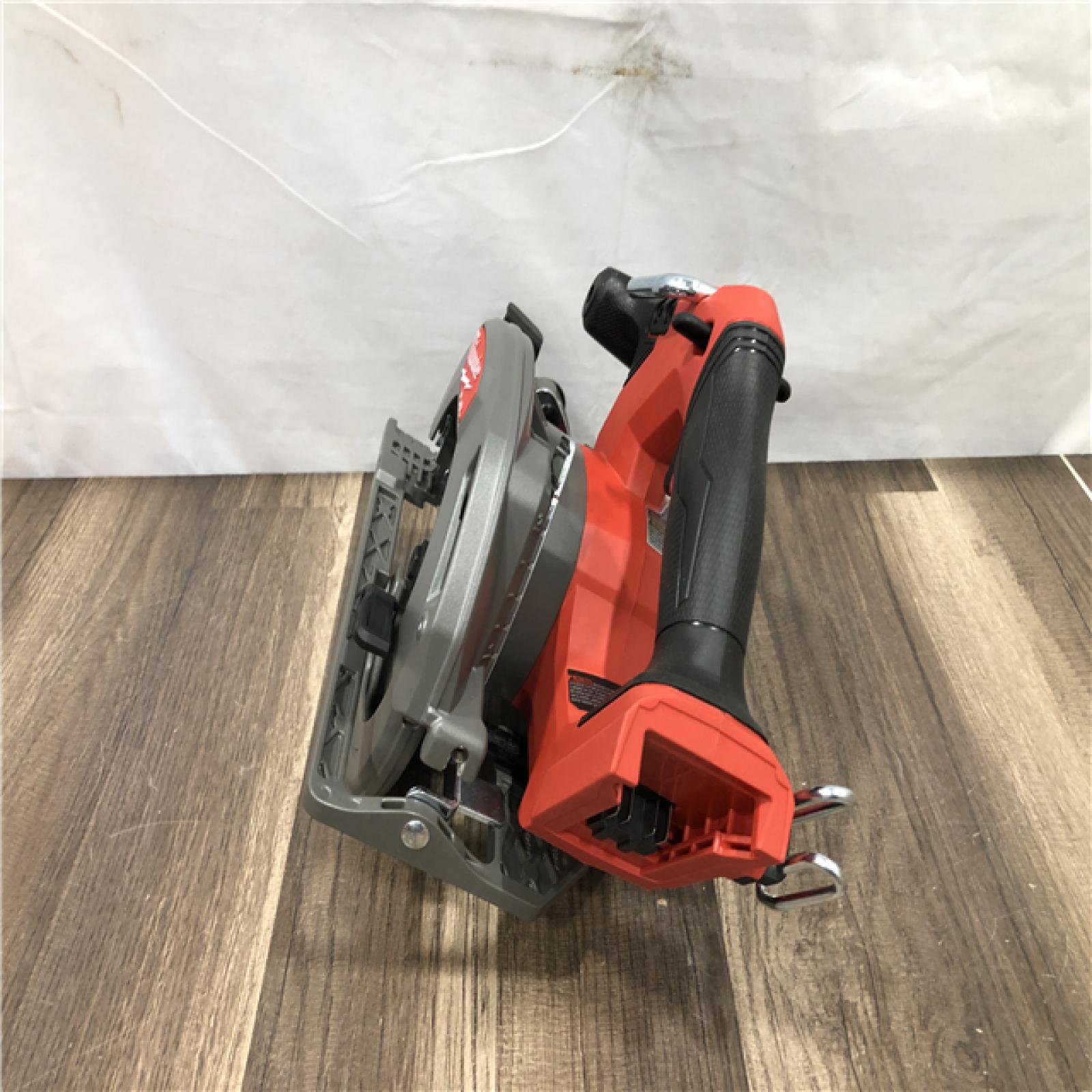 AS-IS Milwaukee FUEL 18V Lithium-Ion Brushless Cordless 6-1/2 in. Circular Saw (Tool-Only)