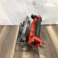 AS-IS Milwaukee FUEL 18V Lithium-Ion Brushless Cordless 6-1/2 in. Circular Saw (Tool-Only)