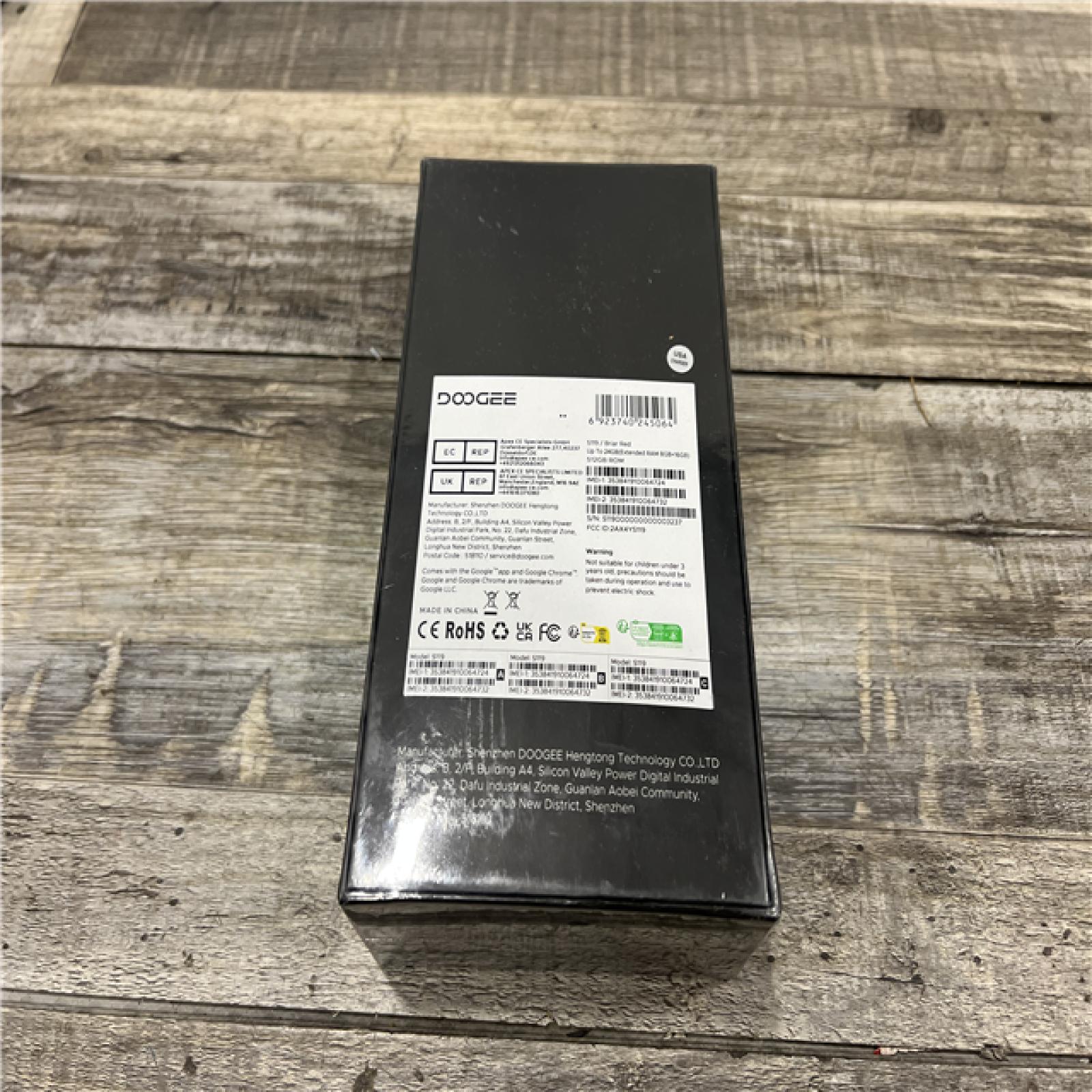 New Doogee S119 8+16/512GB 5G 10200mAh  Lava Red