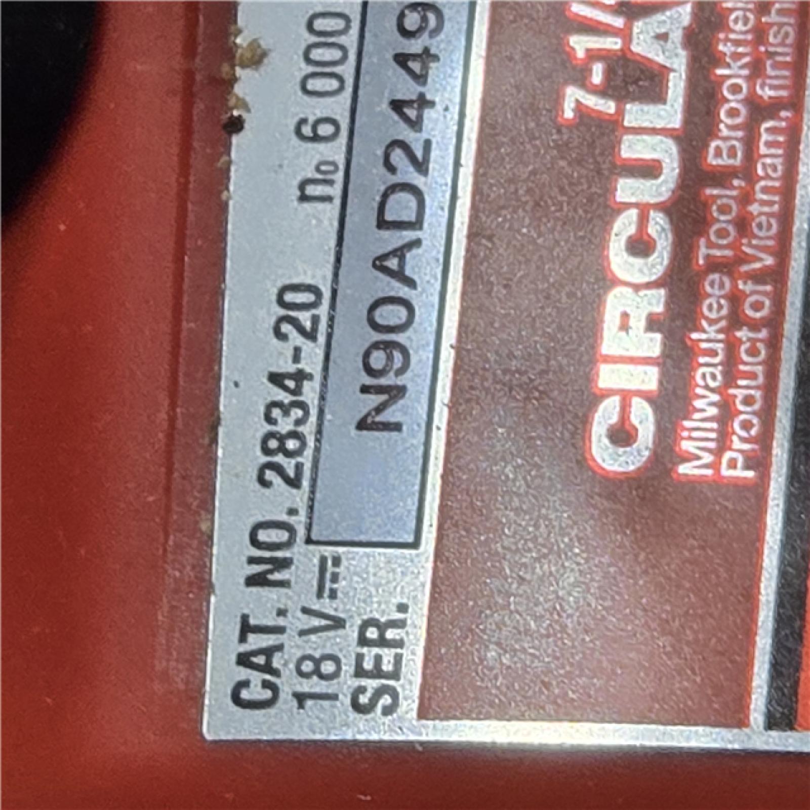 AS-IS Milwaukee M18 FUEL 7-1/4 Inch Circular Saw (Bare Tool)