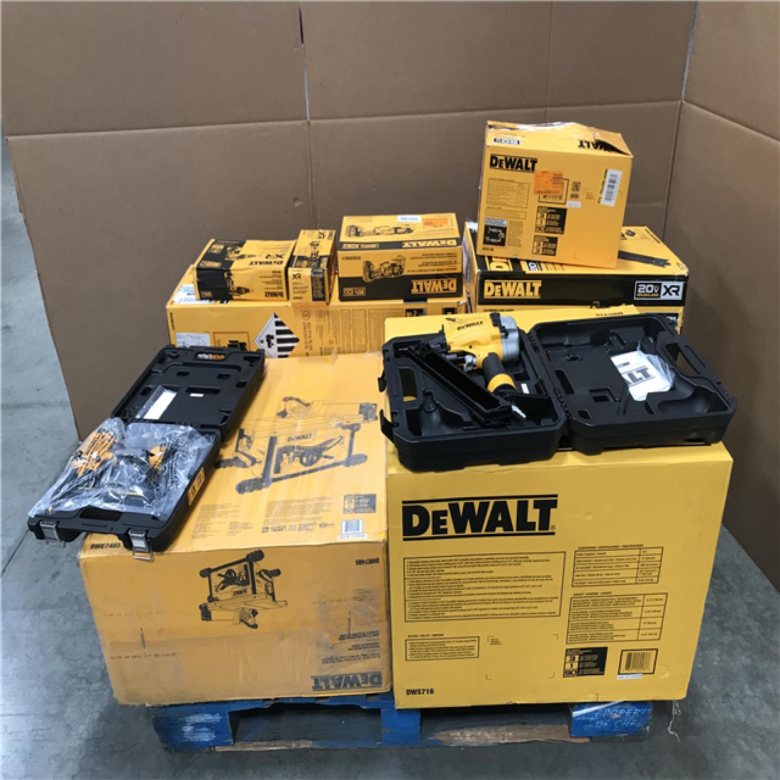 CALIFORNIA AS-IS TOOL PALLET