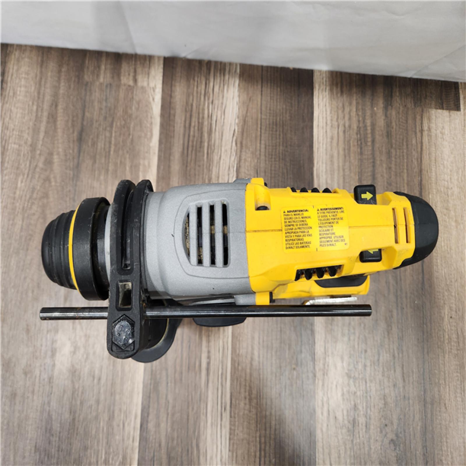 AS-IS DEWALT 20V MAX XR Cordless Brushless 1 in. SDS Plus L-Shape Rotary Hammer (Tool Only)
