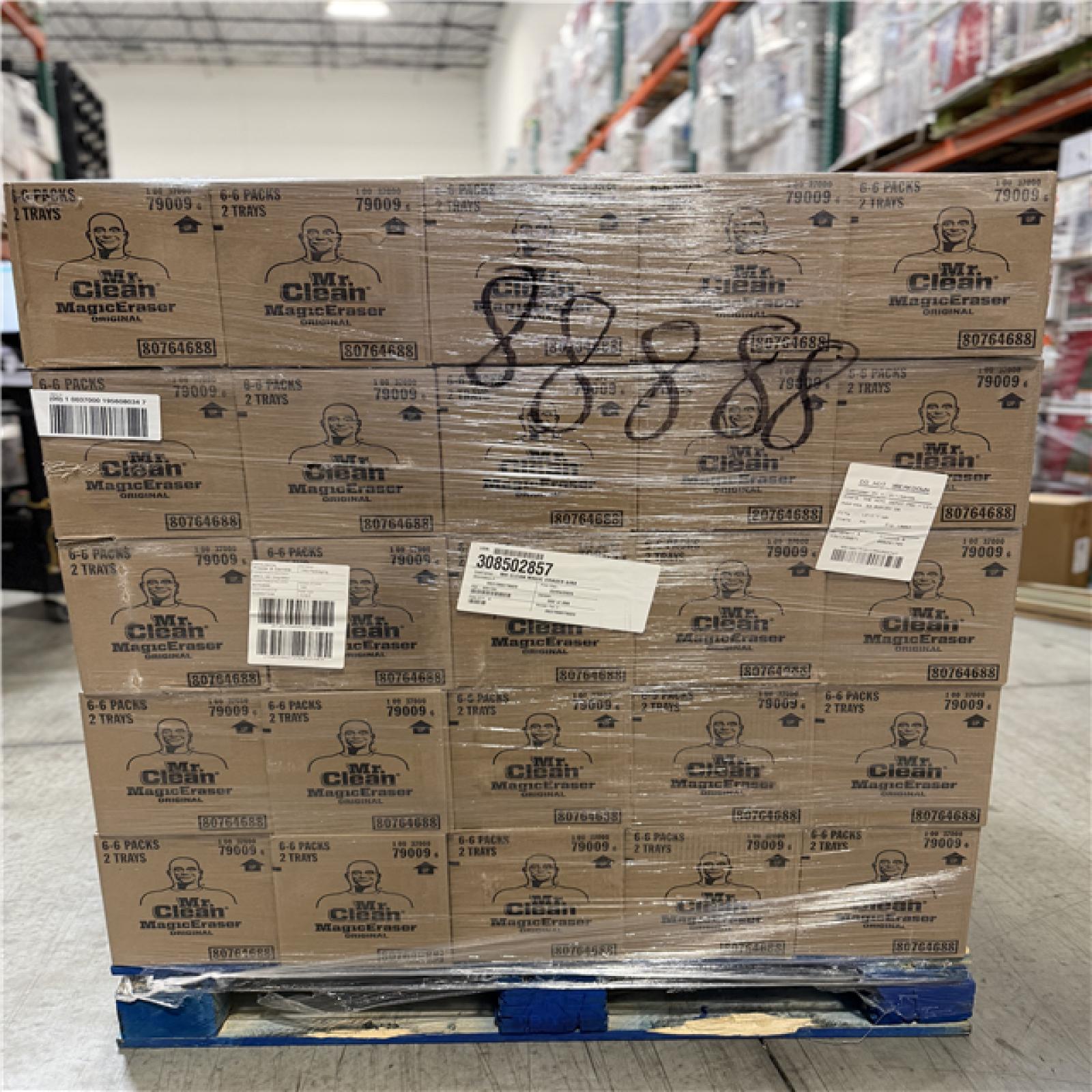 DALLAS LOCATION - Mr. Clean Magic Eraser Sponge (6 Count) PALLET-(600 PACKS)