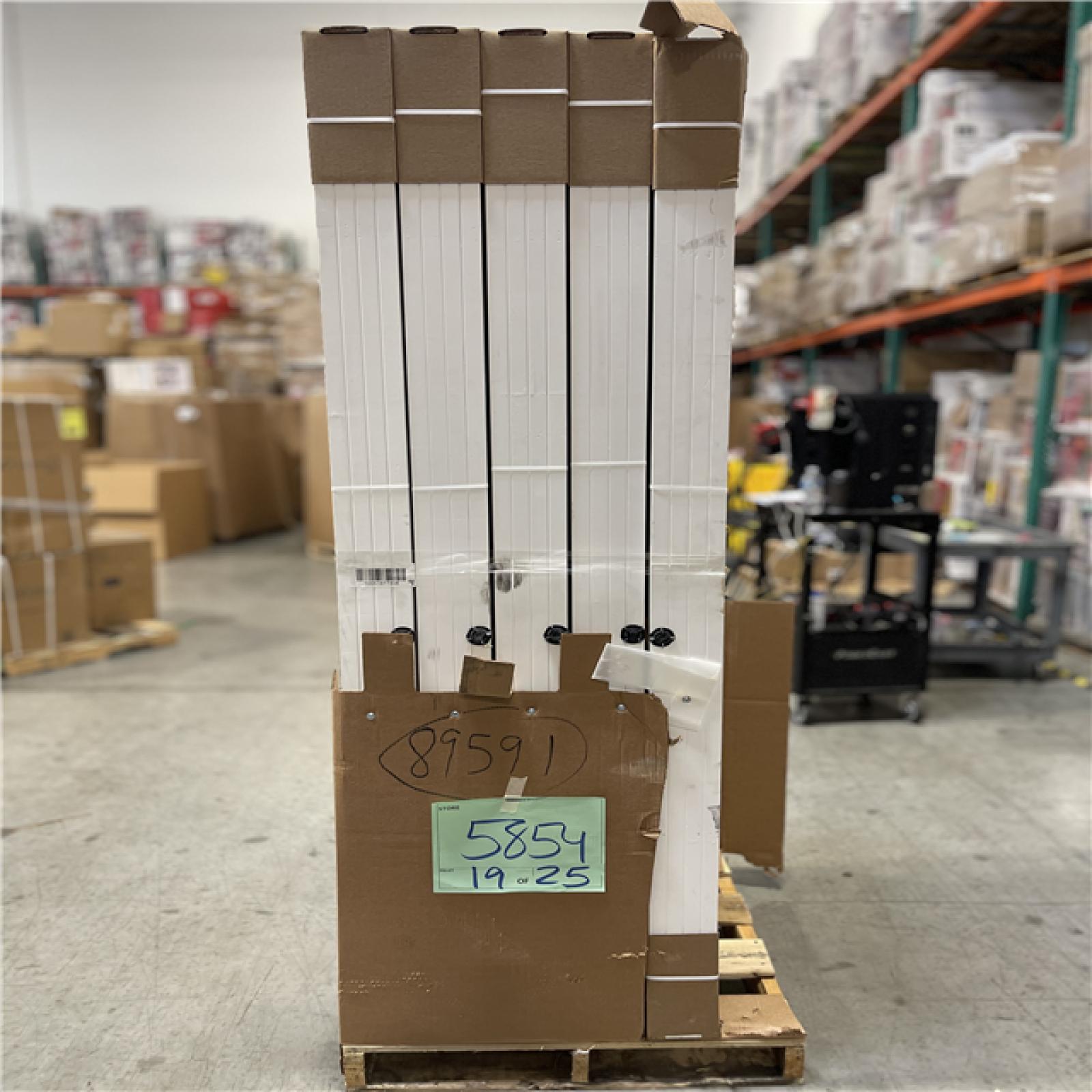 DALLAS LOCATION- Masonite 30 in. x 80 in. 6 Panel Left-Handed Interior Door 4-9/16 in. PALLET (5 UNITS)