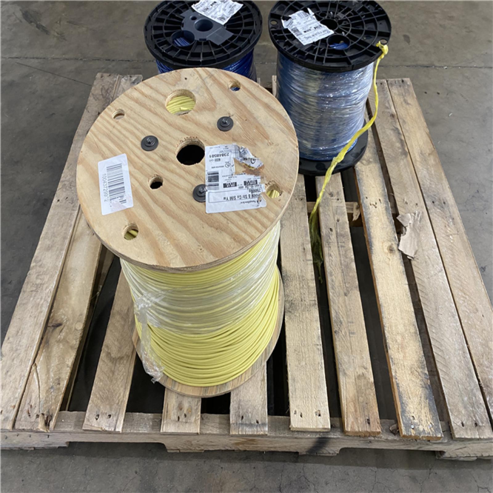 Houston Location AS IS - All Copper Wire (4) Rolls