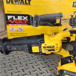 Houston location- AS-IS 115-DCS389X1 60V Max Brushless Reciprocating Saw Kit