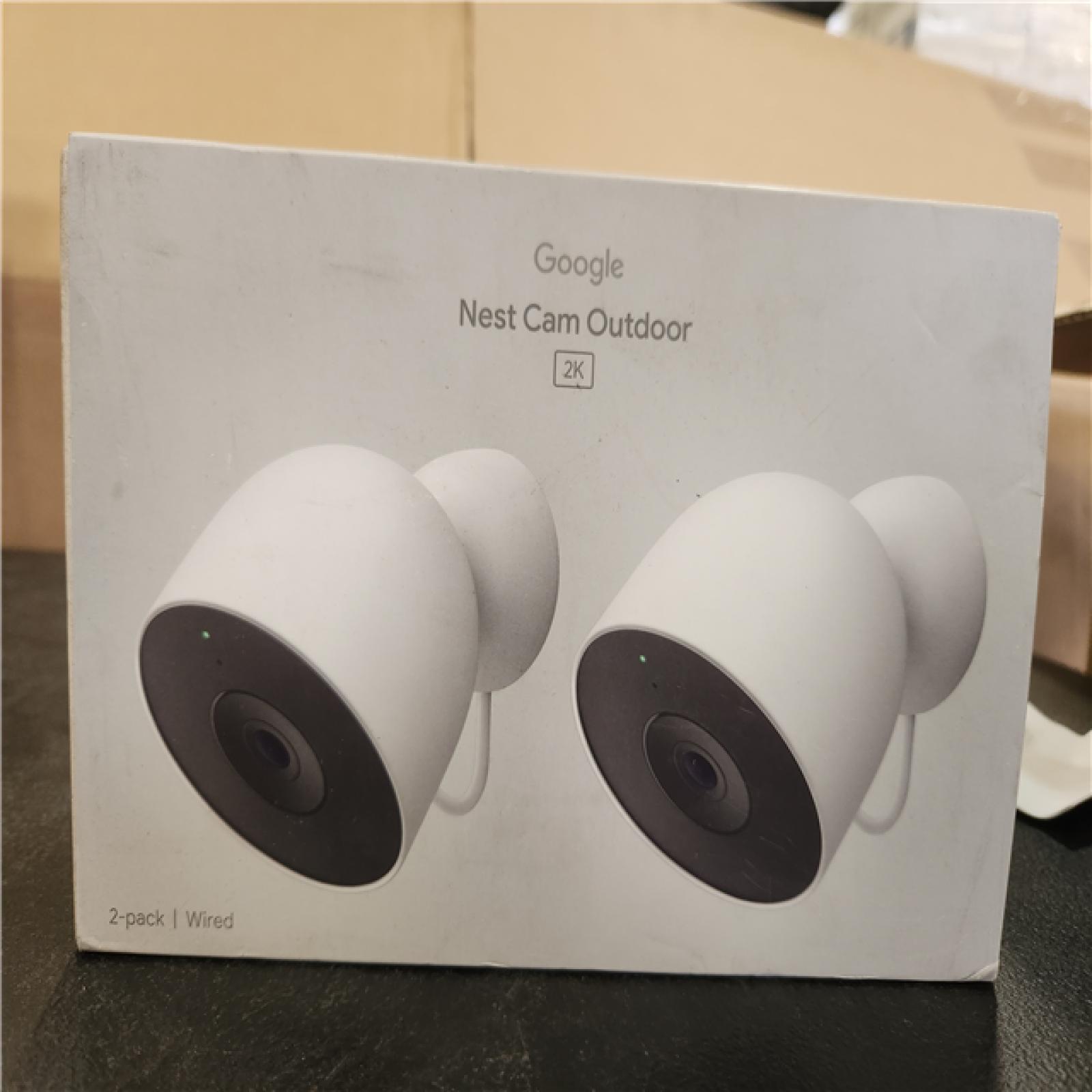 Phoenix NEW Google Nest Indoor/Outdoor Wireless Smart Security Camera (Battery) 2-Pack