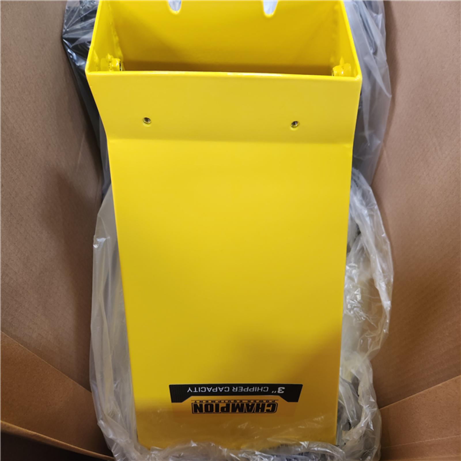 Phoenix NEW Champion Power Equipment 3 in. Dia 224 cc 2-in-1 Upright Gas Powered Wood Chipper Shredder