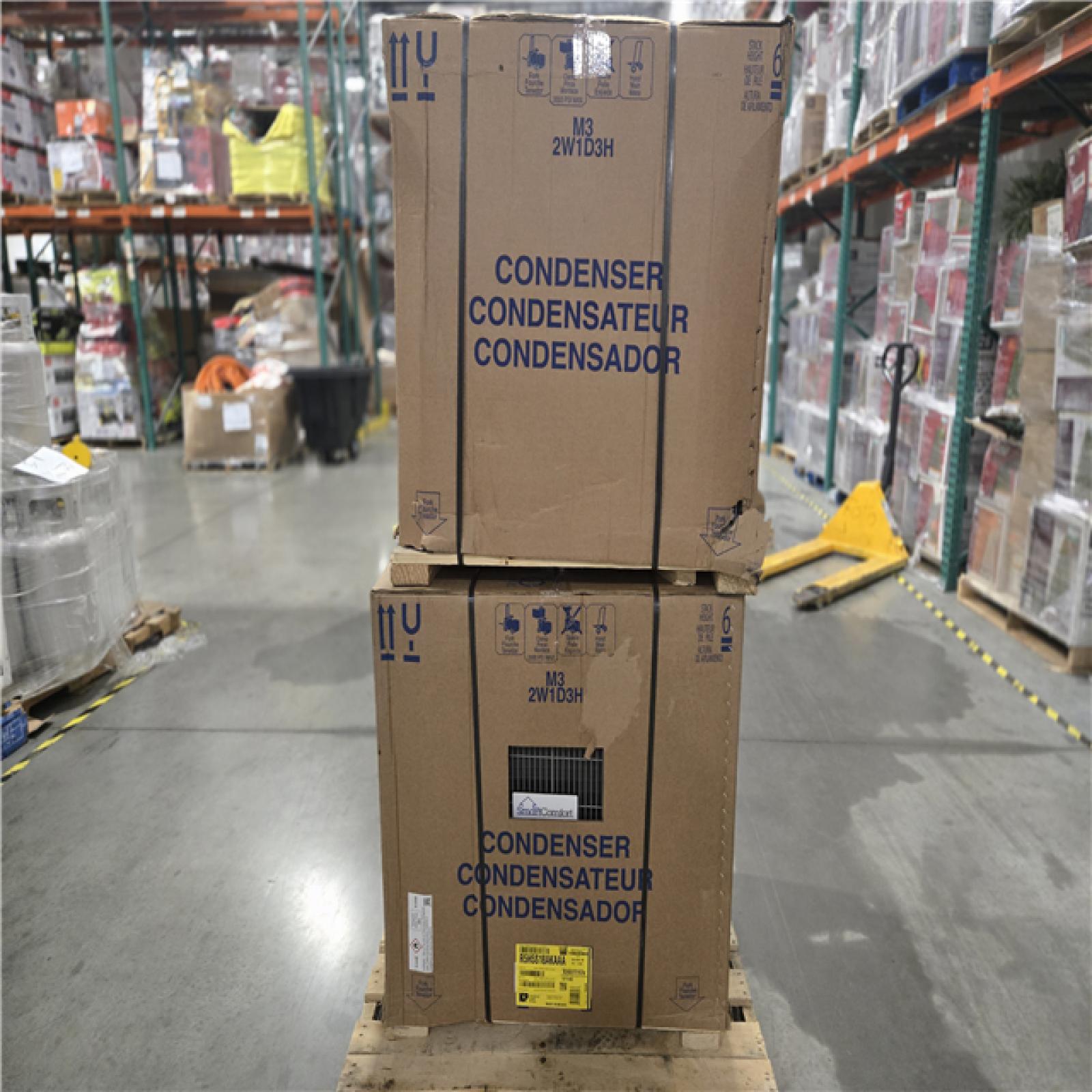 DALLAS LOCATION- AS-IS Smartcomfort 1.5 Ton 14.3 Seer2 Heat Pump PALLET (2 UNITS)
