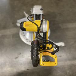 As-Is- DEWALT 15 Amp Corded 12 in. Double Bevel Sliding Compound Miter Saw