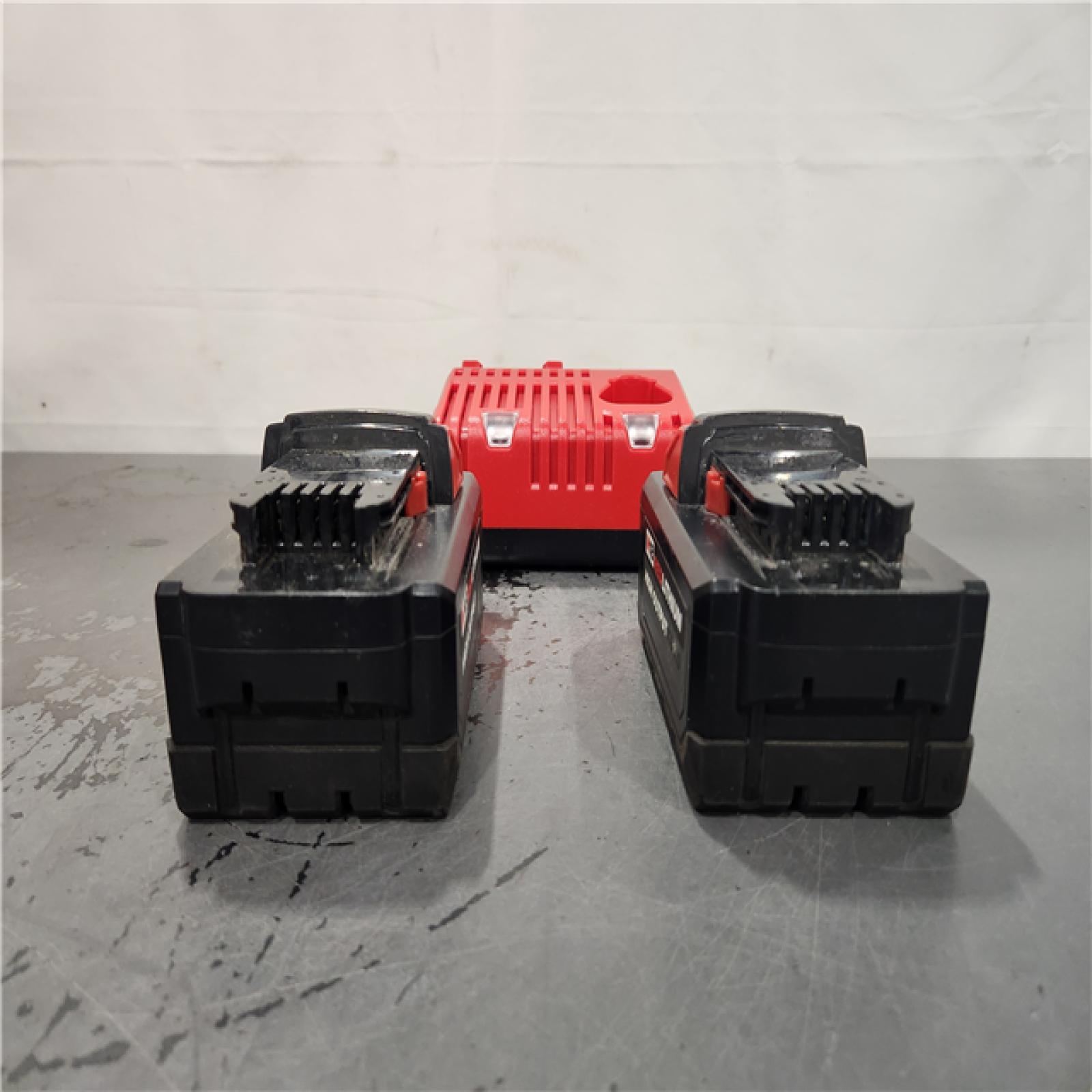 AS-IS- Milwaukee M18 Red Lithium High Output XC6.0 System Starter Kit