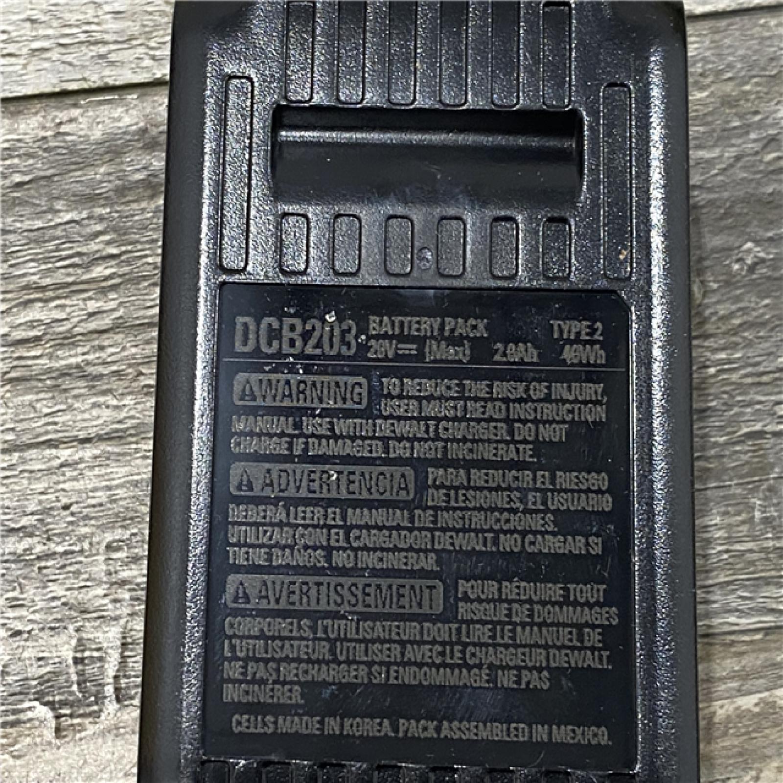 AS-IS DEWALT Atomic 20V Lithium-Ion Cordless Compact 1/2 in. Drill/Driver Kit