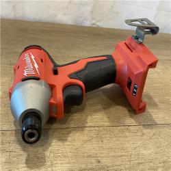 AS-IS Milwaukee 18V Lithium-Ion Compact Brushless Cordless 1/4 in. Impact Driver (Tool-Only)