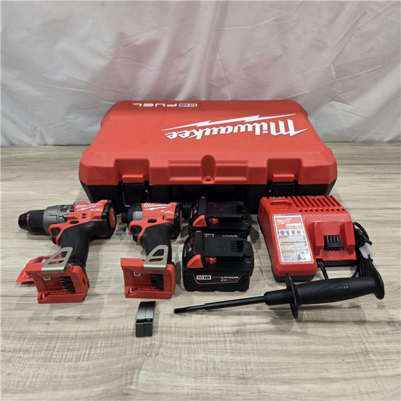 AS-IS MILWAUKEE FUEL 18V Cordless Hammer Drill and Impact Driver Combo Kit