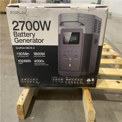 Dallas Location - As-Is EcoFlow 1024Wh DELTA 2 1800 -Watts Portable Power