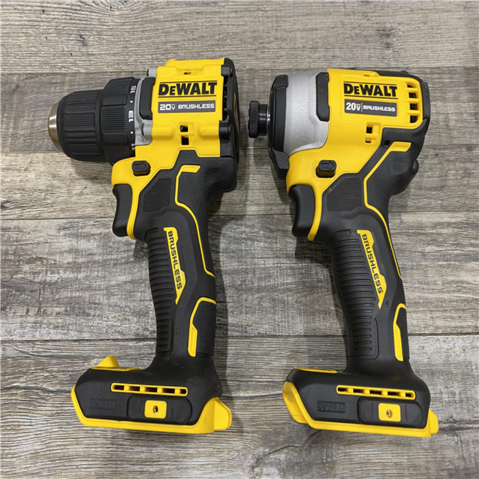 AS-IS DEWALT ATOMIC 20-Volt MAX Lithium-Ion Cordless Combo Kit