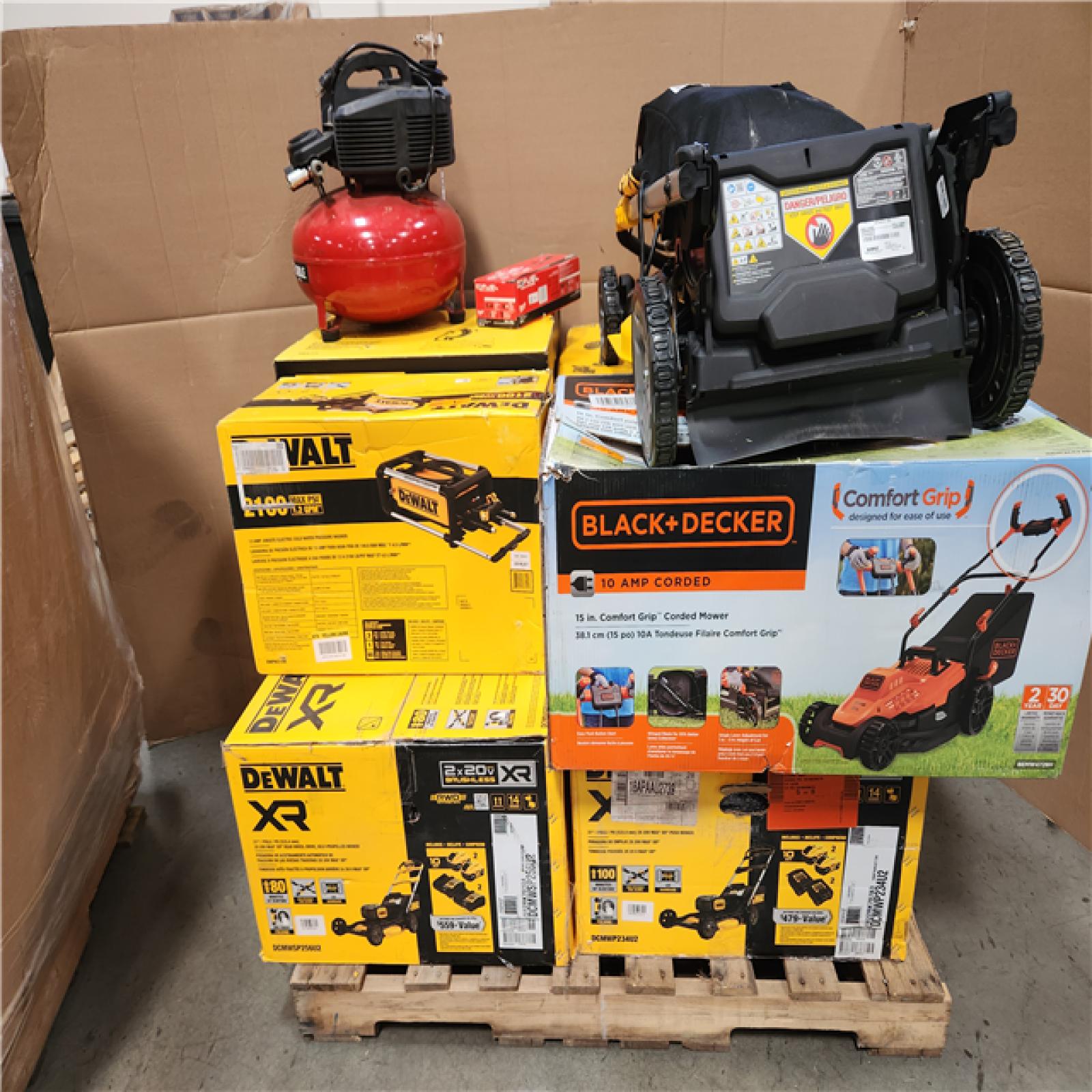 CALIFORNIA  AS-IS TOOL PALLET