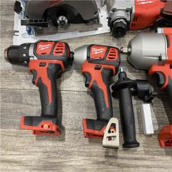 AS-IS Milwaukee 18-Volt Lithium-Ion Cordless (9-Tool) Combo Kit