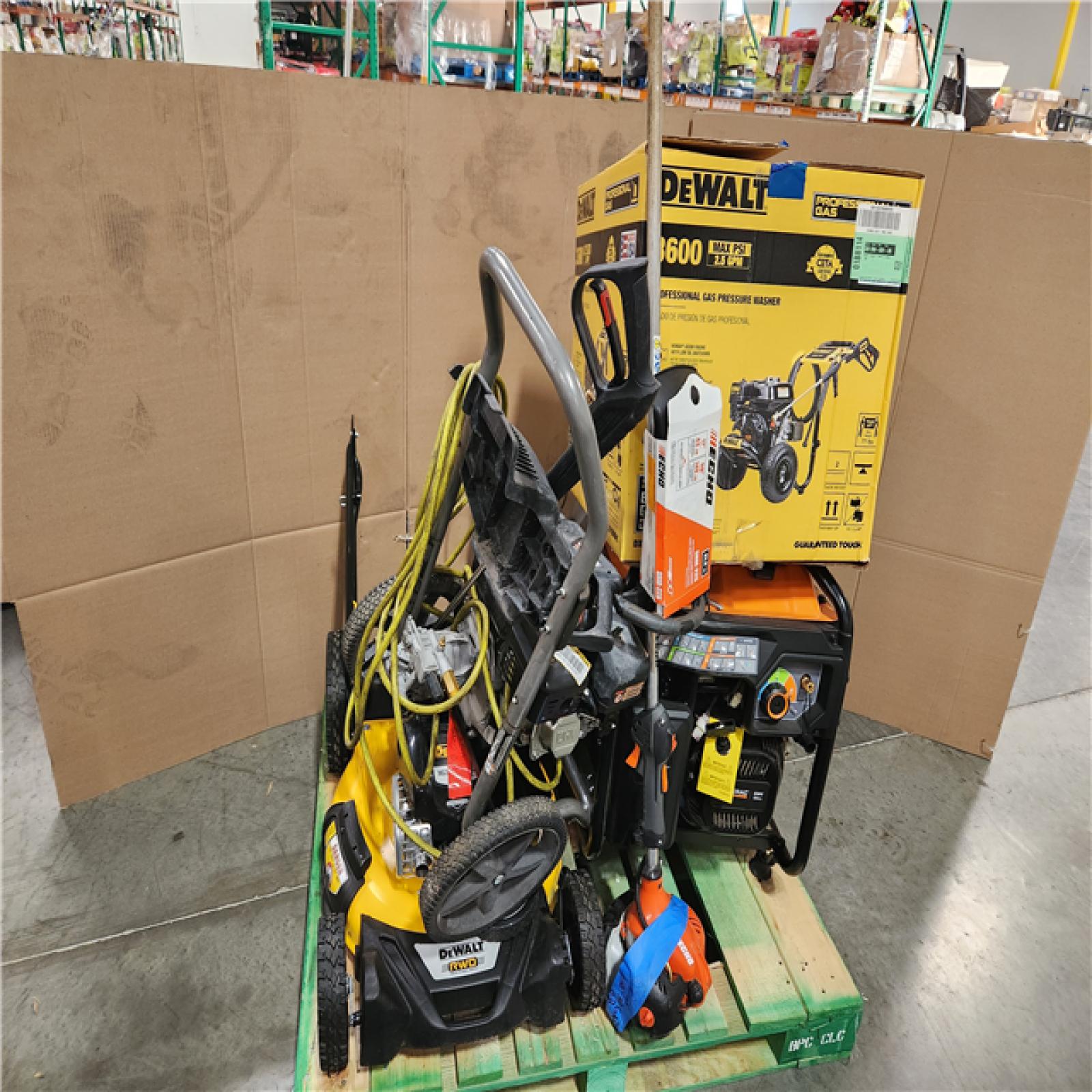 CALIFORNIA AS-IS OUTDOOR POWER EQUIPMENT
