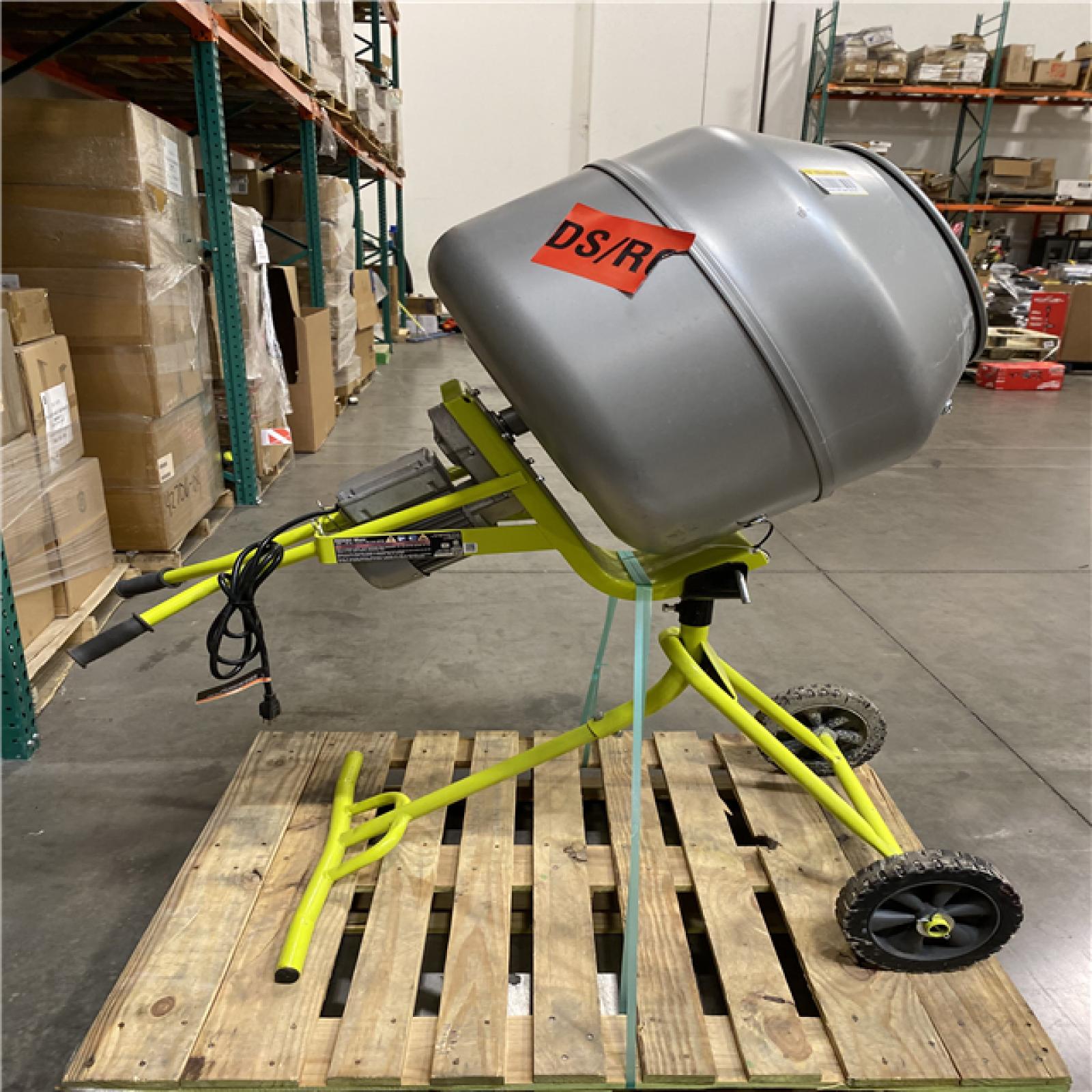 Dallas Location - As-Is RYOBI 5.0 cu. ft. Portable Concrete Mixer