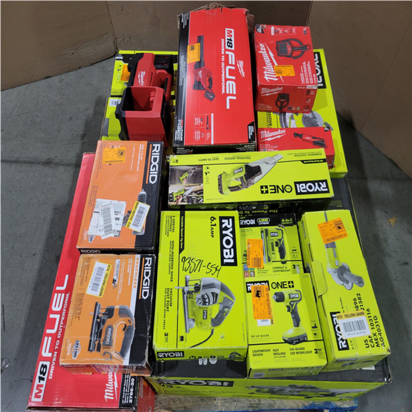 CALIFORNIA AS-IS TOOL PALLET