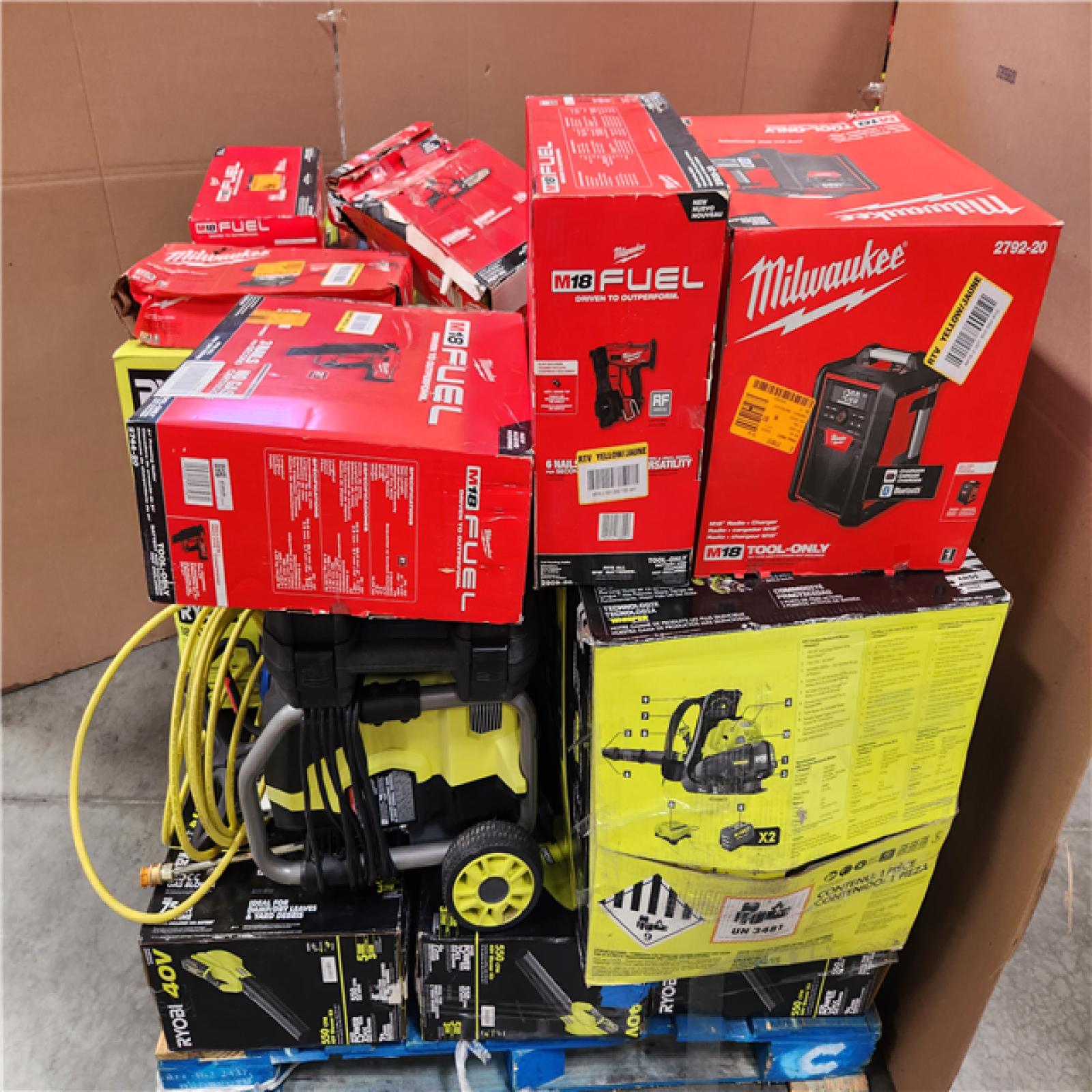 CALIFORNIA AS-IS TOOL PALLET