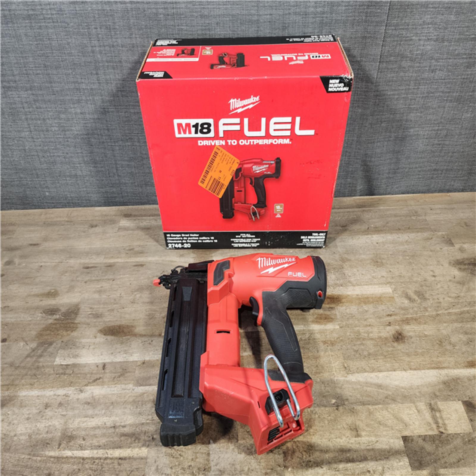 HOUSTON LOCATION - AS-IS Milwaukee M18 Fuel 18V Brushless 18-Gauge Brad Nailer 2746-20 (Bare Tool)