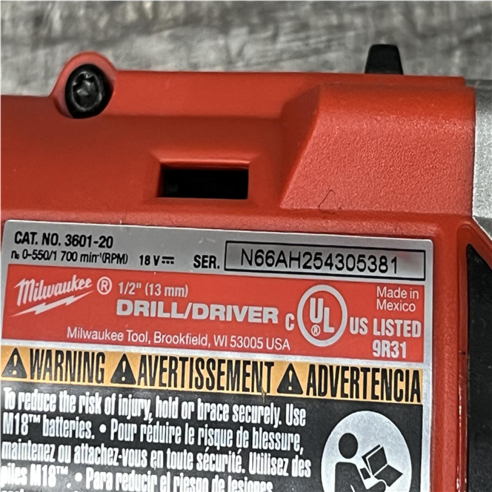 AS-IS Milwaukee 18V Lithium-Ion Brushless Cordless Compact Drill/Impact Combo Kit