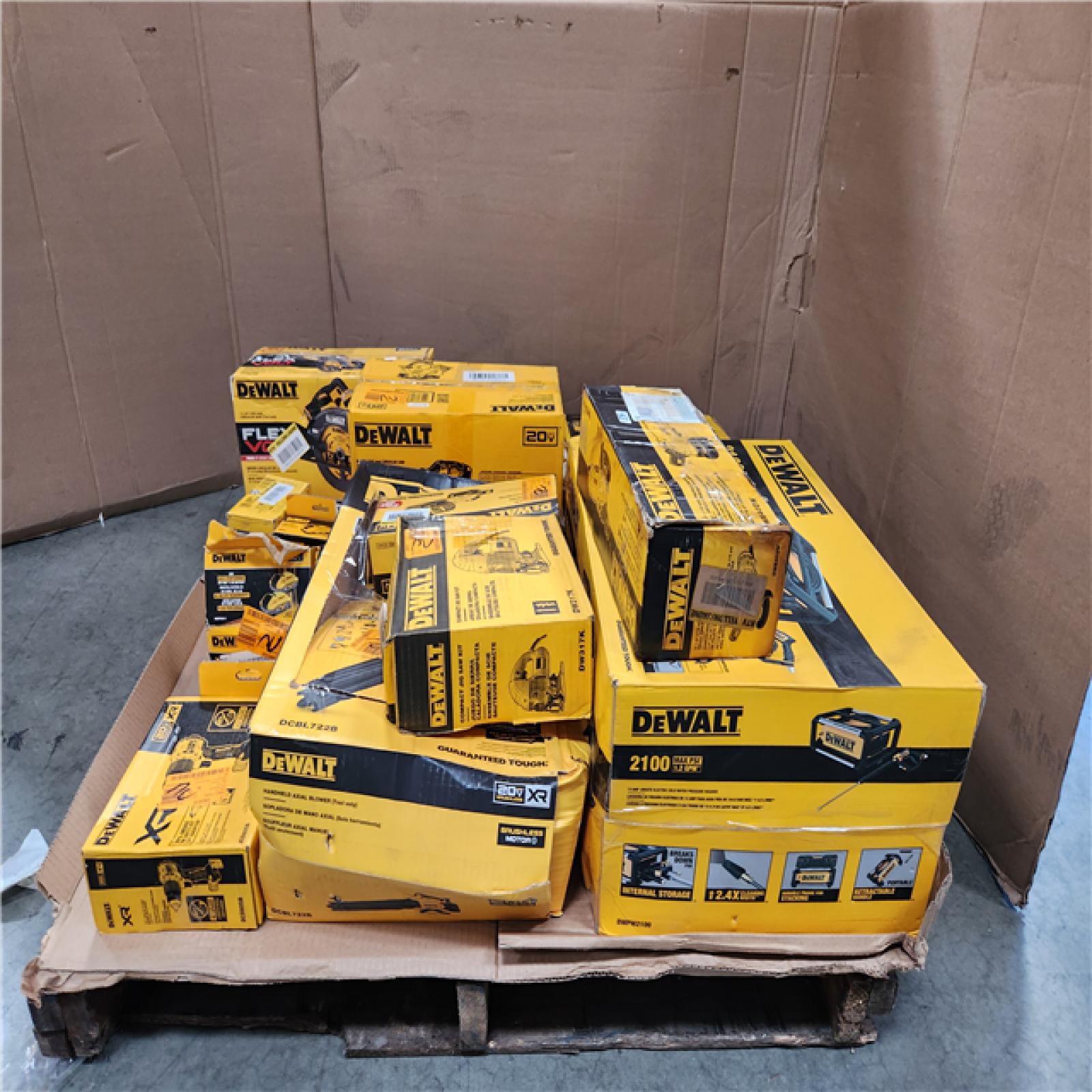CALIFORNIA AS-IS TOOL PALLET