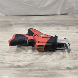 AS-IS Milwaukee 2420-21 12V 1.5Ah Cordless Straight Handle Reciprocating Saw Kit