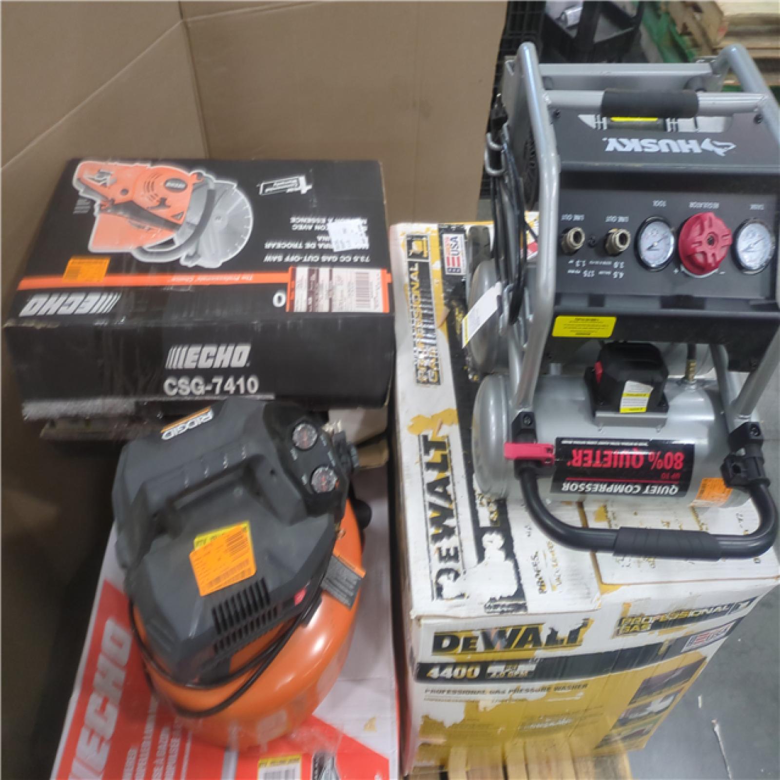 California AS-IS OUTDOOR POWER EQUIPMENT