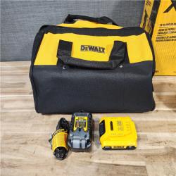 HOUSTON LOCATION - AS-IS DEWALT 20V MAX XR 16-Gauge Electric Cordless Angled Finishing Nailer Kit