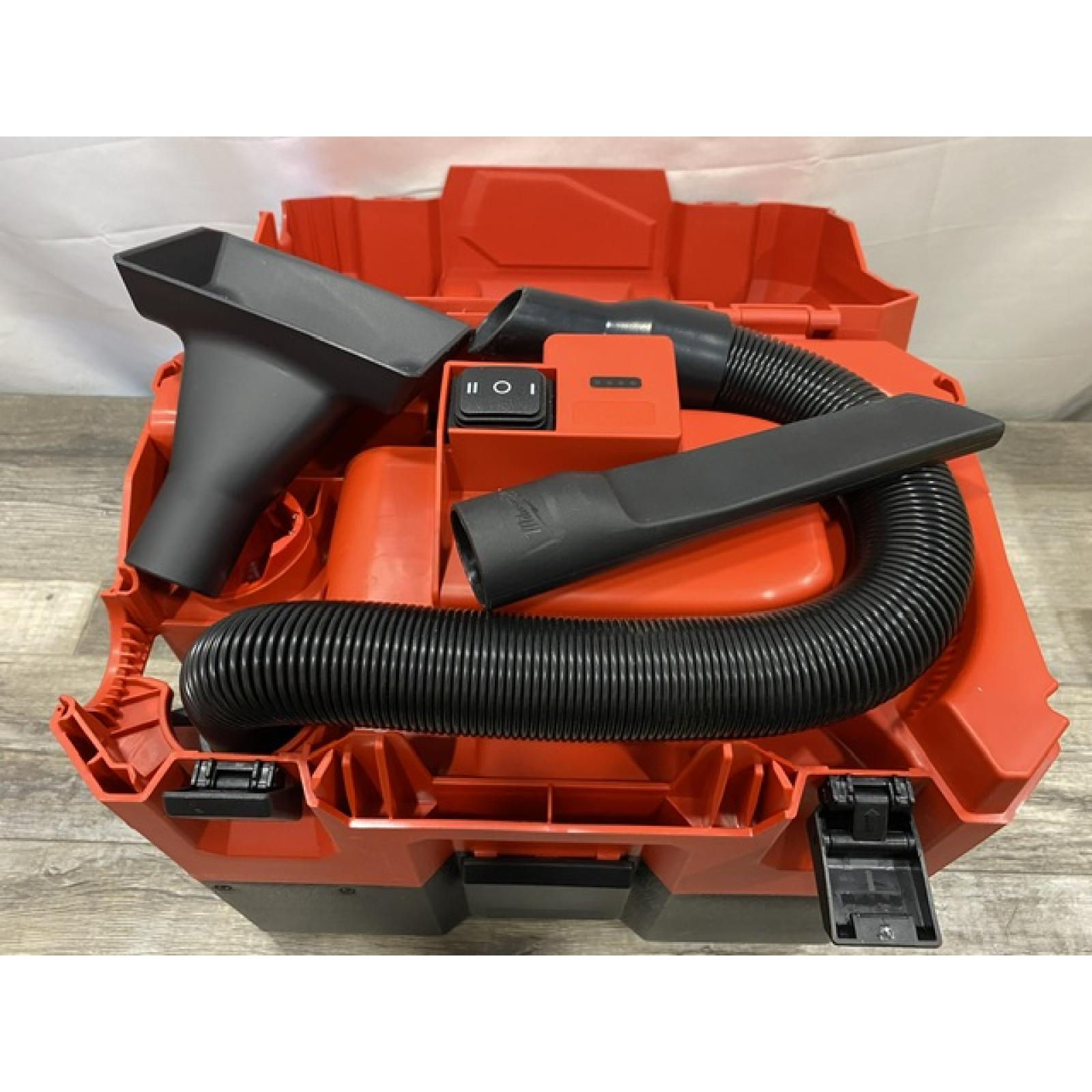 AS-IS Milwaukee FUEL 12-Volt Lithium-Ion Cordless 1.6 Gal. Wet/Dry Vacuum (Vacuum-Only)