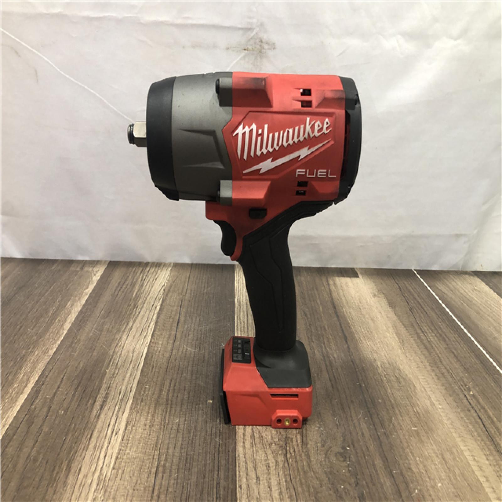 AS-IS Milwaukee FUEL 18V Lithium-Ion Brushless Cordless 1/2 in. Impact Wrench with Friction Ring (Tool-Only)